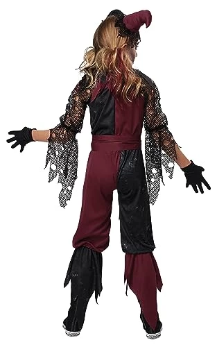 Psycho Jester Costume For Girls 5 Psycho Jester Costume For Girls - Image 3