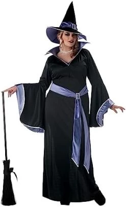 Adult Womens Plus The Glamour Witch Costume -California Costume Collections Shop 41nYvi7sgNL. AC