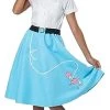 Girls Blue 50's Poodle Skirt Costume -California Costume Collections Shop 41oxSN4kyCL