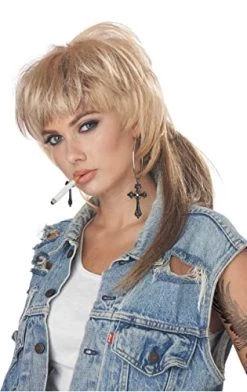 California Costumes Women's The Femullet Wig, Blonde, One Size 7 California Costumes Women's The Femullet Wig, Blonde, One Size -California Costume Collections Shop 41oysmh7PbL 1