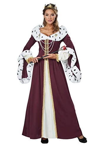 Women's Royal Queen Costume 3 Women's Royal Queen Costume