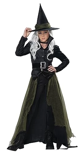 Girls Cool Witch Costume 4 Girls Cool Witch Costume - Image 2