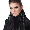 California Costumes Clip-In Braids (Green/Grey), Standard -California Costume Collections Shop 41r5LUZPTXL