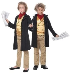 California Costumes Famous Composer/Beethoven Boys' Costume 8 California Costumes Famous Composer/Beethoven Boys' Costume -California Costume Collections Shop 41rEF mErSL