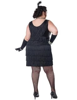 Fashion Flapper Costume Adult Plus -California Costume Collections Shop 41sLfQZbpOL
