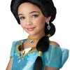 California Costumes, Arabian Princess Wig, Black -California Costume Collections Shop 41snOhO0jwL