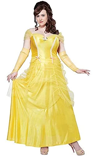 California Costumes Women's Plus-Size Classic Beauty Long Dress Gown Plus 3 California Costumes Women's Plus-Size Classic Beauty Long Dress Gown Plus