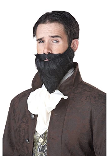 California Costumes Women's The Shakespeare Moustache And Beard Steampunk 3 California Costumes Women's The Shakespeare Moustache And Beard Steampunk