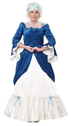 California Costumes Women's Standard Colonial Era Dress/Martha Washington/Adult 14 California Costumes Women's Standard Colonial Era Dress/Martha Washington/Adult -California Costume Collections Shop 41tsSglcmL 1