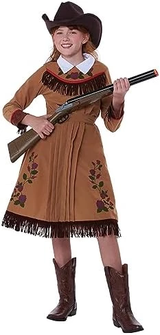 Girl's Annie Oakley Costume Large 7 Girl's Annie Oakley Costume Large - Image 5