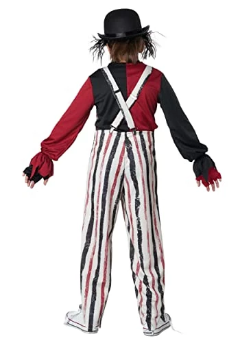 Boy's Carnival Creepster Clown Costume 4 Boy's Carnival Creepster Clown Costume - Image 2