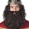 California Costumes Men's Biblical King Wig & Beard, Brown, One Size -California Costume Collections Shop 41vQhLKigvL