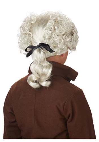 Child Colonial Peruke Wig Standard 4 Child Colonial Peruke Wig Standard - Image 2