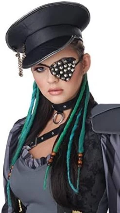 California Costumes Clip-in Dreads (Blue), Standard -California Costume Collections Shop 41yS2j9PMEL. AC