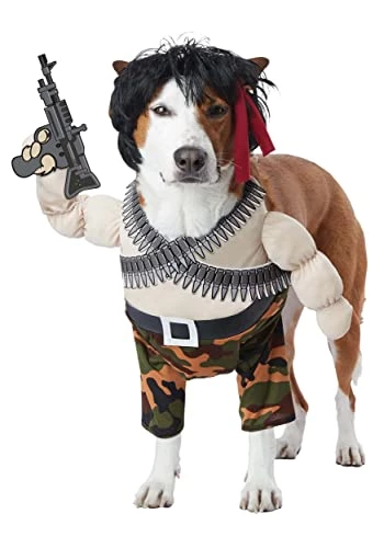 Action Hero Pet Costume Large 3 Action Hero Pet Costume Large