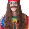California Costumes Hippie Man Wig And Mustache -California Costume Collections Shop 41zpNfS6dsL