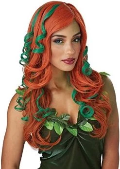 California Costumes Root Of All Evil Green And Orange Wig For Adults -California Costume Collections Shop 51 R0HpeNzL. AC