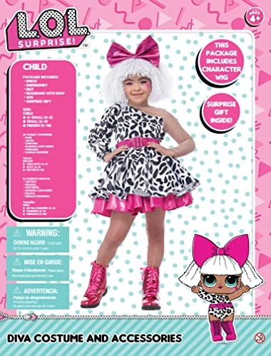 L.O.L Surprise! Diva, Child Costume 6 L.O.L Surprise! Diva, Child Costume - Image 4