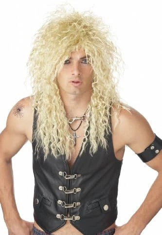 California Costumes Men's Headbanger Wig 4 California Costumes Men's Headbanger Wig - Image 2