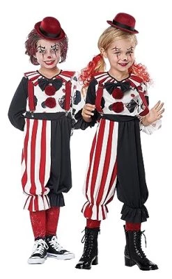 Toddler Creepy Clown Kid Costume -California Costume Collections Shop 5195qbVEbpL