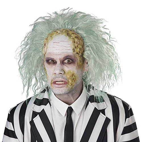 California Costumes Men's Obnoxious Ghost Bald Cap Wig, Green/Gray, One Size 3 California Costumes Men's Obnoxious Ghost Bald Cap Wig, Green/Gray, One Size