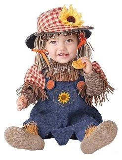 Lil' Cute Scarecrow Baby Infant Halloween Costume