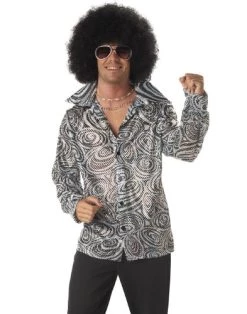 California Costumes Men's Groovy Disco Shirt Costume