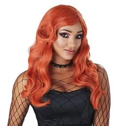 California Costumes Women's Sultry Siren Wig Adult Costume, Auburn, One Size