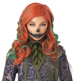 California Costumes Girls Pumpkin Vines Wig, Auburn/Green, One Size -California Costume Collections Shop 51NElrZTvQL 1