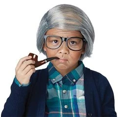 California Costumes Old Man Combover Kit - Child, Assorted, One Size