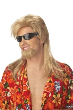 California Costumes Beach Bro Wig And Beard