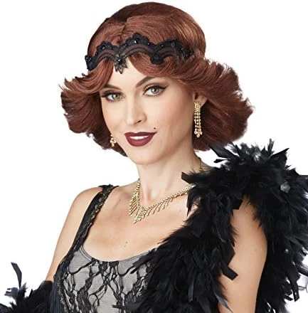 California Costumes Women's 20S Glitz And Glamour Wig And Headband 4 California Costumes Women's 20S Glitz And Glamour Wig And Headband - Image 2