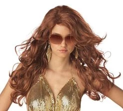 California Costumes Sexy Super Model Red Wig Auburn, One Size -California Costume Collections Shop 51a7TXAkRyL 2