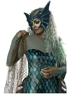 California Costumes Dark Sea Siren, Women's Costume, X-Small,Blue -California Costume Collections Shop 51fofocVk9L