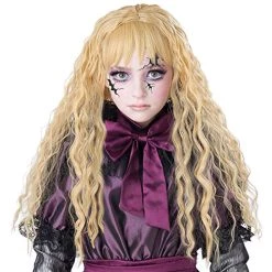 California Costumes Creepy Doll Wig (Blonde), Standard -California Costume Collections Shop 51xqZC1bsvL